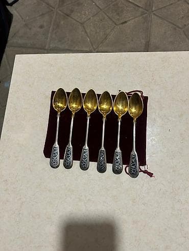 məktəb ləvazimatı: Gümüş cengel qasiq desti Qrami 5 manatdan qablarida var hamisi bur — 2