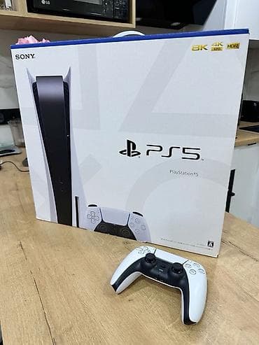 playstation 5 çanta: PlayStation 5 (Disk versiyası) oyun konsolu - Rəsmi PS5 dizaynı — 2