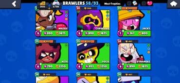 ucuz notbuk: Brawl Stars oyununda istifadə edilən dörd fərqli personajın təsviri — 8