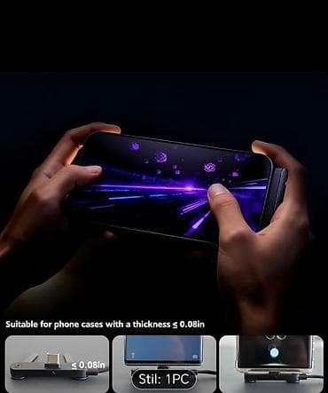 smart box: Wekilde Gorduyunuz Yan Telefon Şarj Cihazı, 2si1 Görünməz Tutucu Şarj — 2