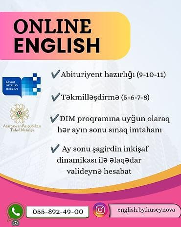 dil kursu: Dövlət İmtahan Mərkəzinin (DİM) yeni proqramı və qəbul standartlarına — 1