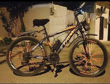 Велосипеды: STRIM X1 9600 dağ velosipedi – gecə sürüşləri üçün tam işıqlandırma — 2