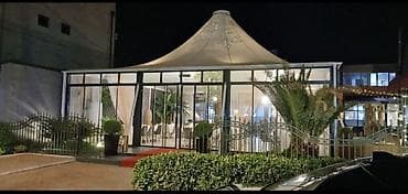 su dalgasi: Teras və vitrin tentləri – istehsal və quraşdırma - Kafe, restoran — 9