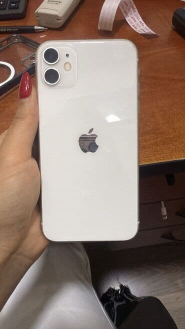 iphone 5 qiymeti: IPhone 11, 128 GB, Ağ — 1