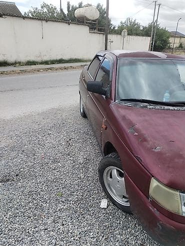 disk ve teker type 1: LADA 2110 sedan - Kuzov: 4 qapılı sedan, tünd bordo rəng - Mühərrik — 3