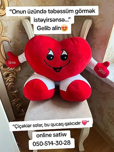 danışan yumşaq oyuncaqlar: - Yumşaq oyuncaqlar kolleksiyası: iri ölçülü Teddy ayılar və ürək — 3