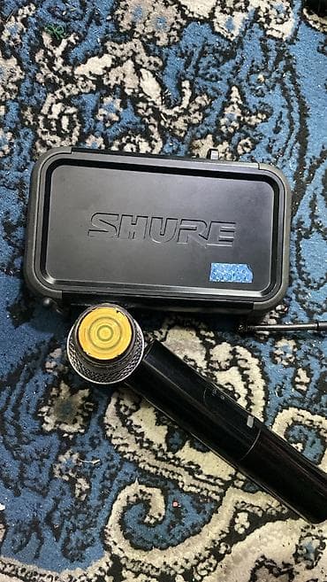 gizli mikrofon: İşlənmiş Radio Mikrofon Shure, Ünvandan götürmə, Ödənişli çatdırılma — 2