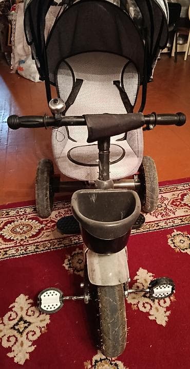 Velosiped ehtiyyat hissələri: İşlənmiş Üç təkərli Uşaq velosipedi Aist, 12", Ödənişli çatdırılma — 1