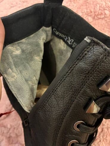 женские бот: Размер: 40, цвет - Черный, Новый — 4