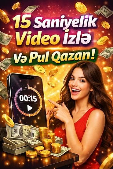 Ремонт техники: Xidmət: 15 saniyəlik videolara bax və pul qazan Təsvir: - Mobil — 1