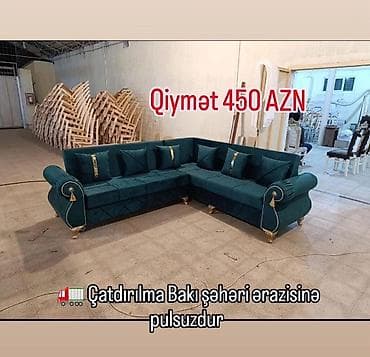 Künc divan, Yeni, Açılan, Bazalı, Parça, Şəhərdaxili pulsuz çatdırılma