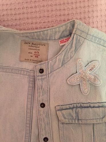 qızlar üçün paltarlar: Zara 2-3 yash qızlar uchun cins — 2