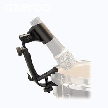 şur mikrafon: Mikrafon tutacağı tutacağ Əksər nağara və zərb alətləri üçün asan — 2