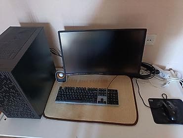 MSI monitor + masaüstü kompüter komplekti Tərkibi: - MSI 24" Full HD