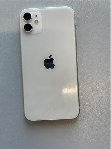 iped 9cu nesil: IPhone 11, 128 GB, Ağ, Barmaq izi, Face ID, Sənədlərlə — 2