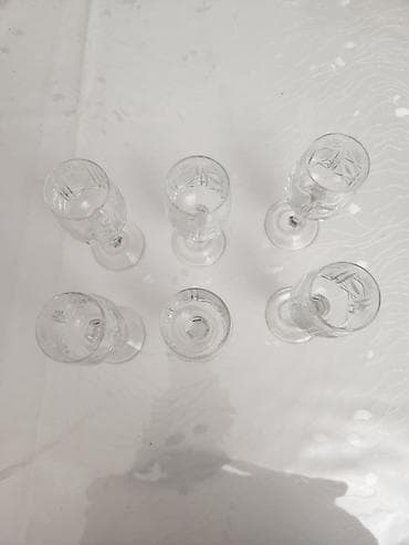 Rümkalar, rəng - Ağ, Şüşə, 6 ədədli dəst — 3