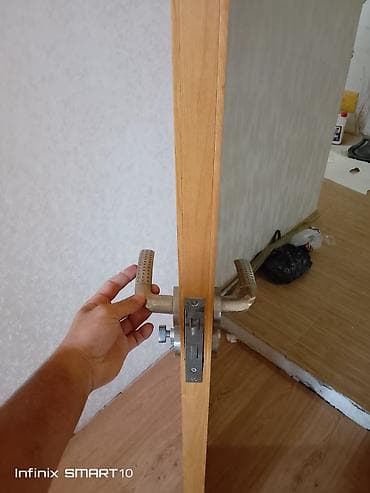 pane: Qonaq otağı üçün İşlənmiş Otaq qapısı Zamok ilə, Zəmanətsiz, Ünvandan götürmə — 3