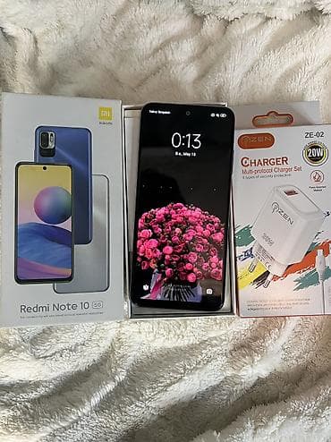 iphone 11 12: Redmi Note 10S, 64 GB, rəng - Ağ, Barmaq izi, Face ID — 1