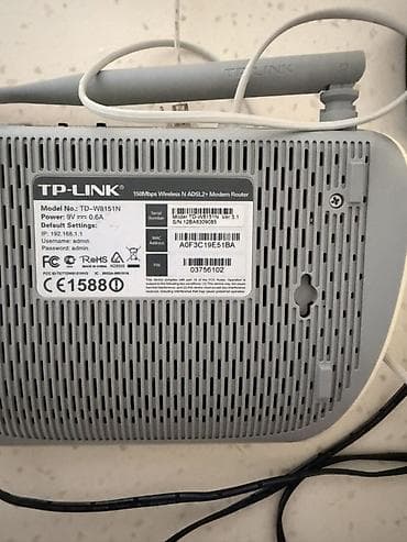 acer komputer: TP-LINK TD-W8151N simsiz ADSL2+ modem router. Əsas xüsusiyyətlər: - — 2