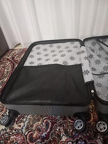 Çamadanlar: Türkiyədən alınıb, gətirilib. yenidir. bərk materiyaldı. 25 kq-ə qədər — 8