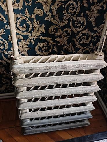 трубчатый радиатор: Təcili Döküm radiatorlar (məhəccər tipli, horizontal seksiyalı). - — 1