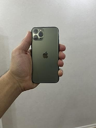 IPhone 11 Pro, Matte Midnight Green, Simsiz şarj