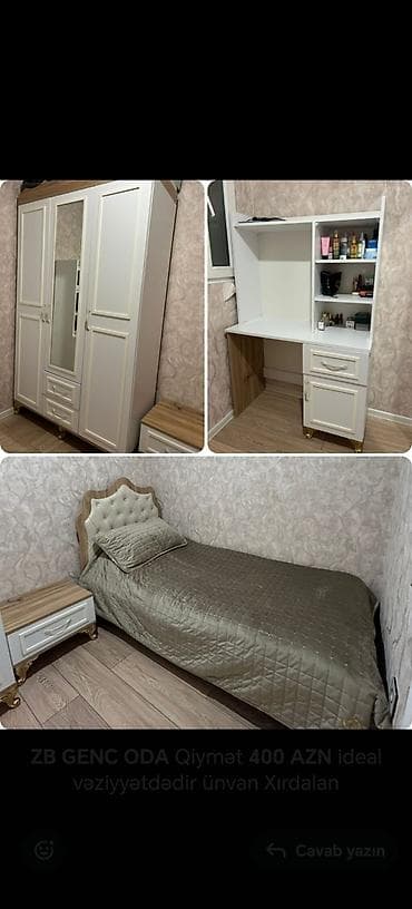 Oğlan və qız üçün, Təknəfərlik çarpayı