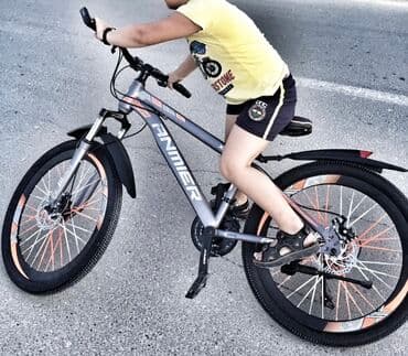 alton велосипед производитель: ANMIER markalı, boz - narinci rəngdə dağ velosipedi. Bu velosiped disk — 2