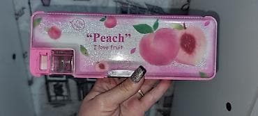 Məhsul: “Peach – I love fruit” mövzulu qələm qabı - Rəng və dizayn