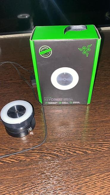 Настольные ПК и комплектующие: Razer kiyo 1080p 30 fps, 720p 60 fps. Işığı var — 2