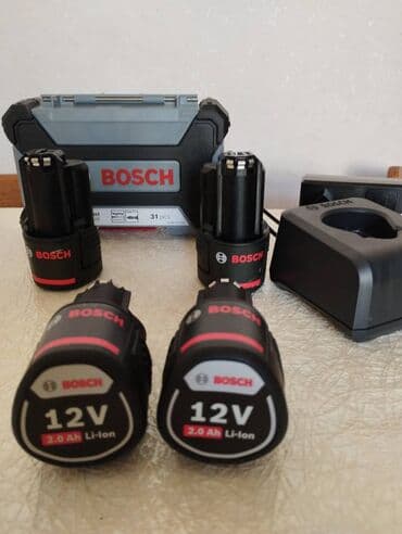 bosh drel: Batareya BOSCH 12V- 2.0ah -50 manat Bosch zarydka 12v -50 manat — 2
