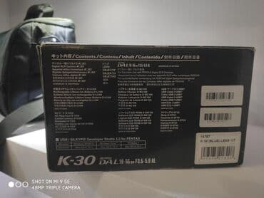 sazz problem: Çox az işlənmiş əla vəziyyətdə Pentax K30 . Heç bir problemi — 5