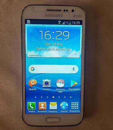 lg k 10: Samsung Galaxy Win, rəng - Ağ, Düyməli, İki sim kartlı, Face ID — 1