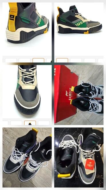 Kişi ayaqqabıları: Kişi və yeniyetmələr üçün idman üslublu ayaqqabılar və krossovkalar. - — 2