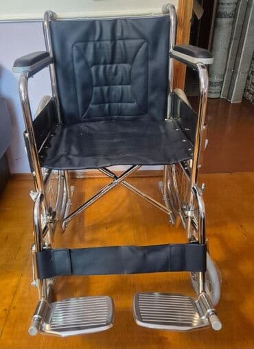 təkərli oturacaq: Paslanmayan poladdan hazırlanmış, qara rəngli oturacaq və arxa hissəsi — 3