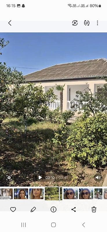 1 sot torpaq satilir: Bağ evi və geniş həyətyanı sahə - Yaşıl, meyvə ağacları ilə zəngin — 8