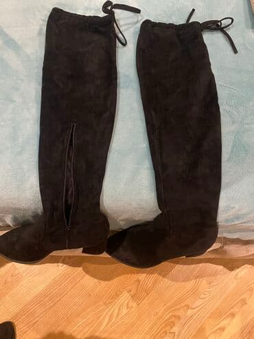 rezin botlar: Ölçü: 38.5, rəng - Qara, Yeni — 3