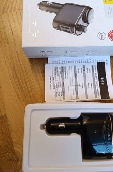 продажа автомобиль: Salam Baseus Lokomotif Bluetooth MP3 maşında Şarj etmək üçün çox — 1