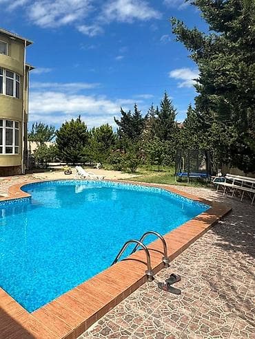 Продажа дач: Баку, Новханы, 300 м², 5 комнат, С бассейном, Комби, Газ, Электричество — 1