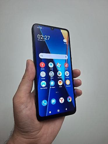 redmi a 5: Poco C65, 256 GB, rəng - Qara, Barmaq izi — 1