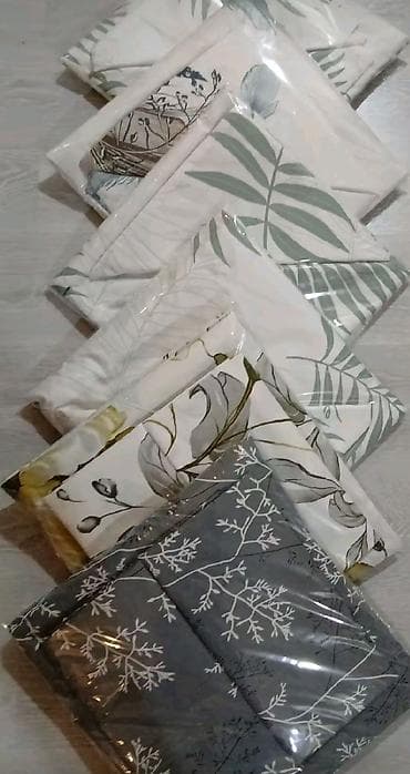 parçalar: Məhsul: AIM TEX 100% pambıq parçalar – çiçək və həndəsi naxışlı — 2