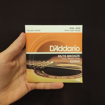 ucuz gitaralar: Akustik gitara simləri dadario ez900 həm yeni başlayanlar, həm — 1