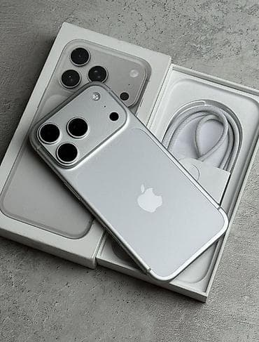 IPhone 17 Pro, 256 GB, Gümüşü, Zəmanət