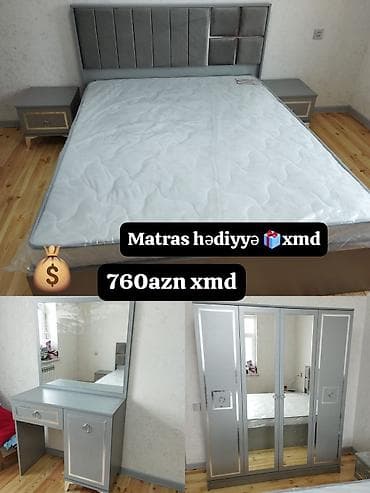 Yataq desti rəng seçimi var