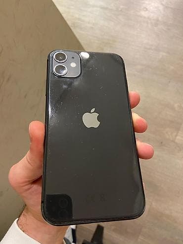 apple mac: IPhone 11, 64 GB, Qara, Face ID — 2