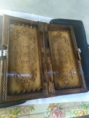 İdman qidaları: Nərd Nerd Nərd Nerd taxta Qoz ağacından hazırlanmış əl işi olan — 5