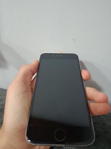 iphon 6 plus: IPhone 6, 16 GB, Qara, Barmaq izi — 4