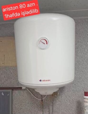 Ariston su qızdırıcısı (elektrik, divara quraşdırılan model)