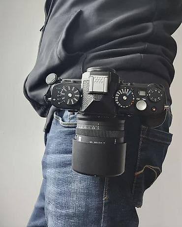 Kamera asqısı və sürətli çıxarılan lövhə - Çiyin kəmərinə, bel