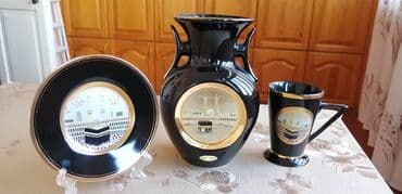 vaza qab: Vaza dəsti, Farfor — 2